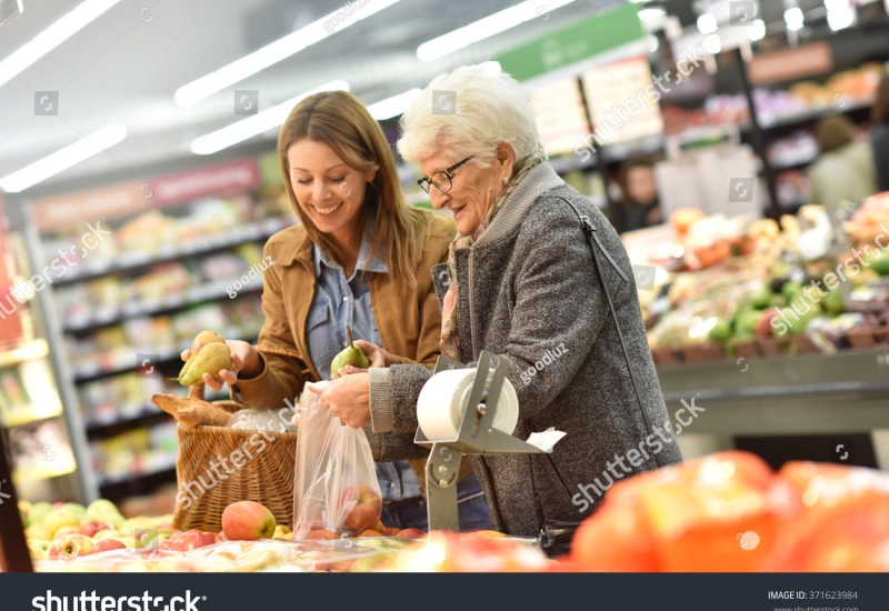 stock-photo-elderly-woman-with-young-woman-at-the-grocery-store-371623984